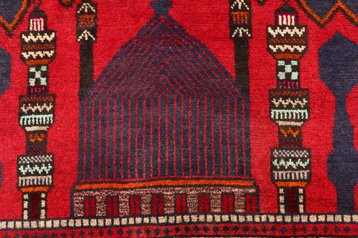 Multi Colored Prayer 3' 1 x 4' 8 - No. 54534 - ALRUG Rug Store