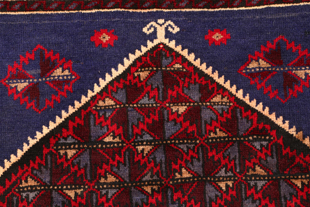 Slate Blue Prayer 2' 11 x 4' 3 - No. 54535 - ALRUG Rug Store