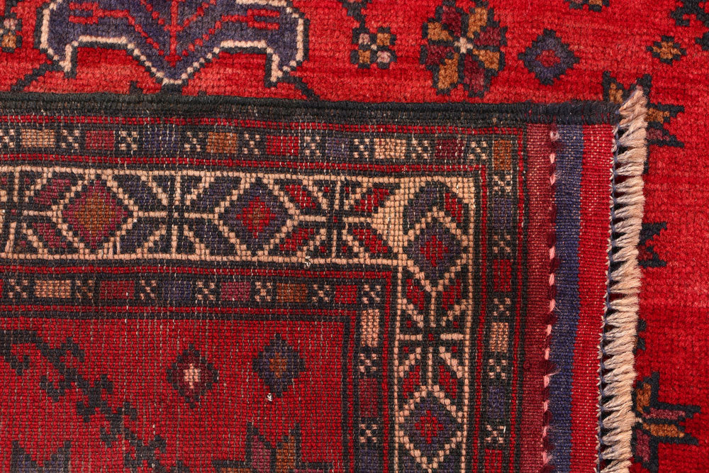 Firebrick Baluchi 2' 10 x 4' 2 - No. 54549 - ALRUG Rug Store