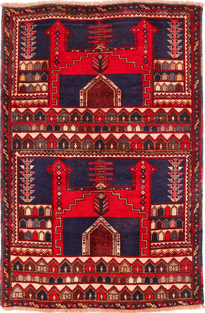 Midnight Blue Prayer 2' 9 x 4' 2 - No. 54551 - ALRUG Rug Store