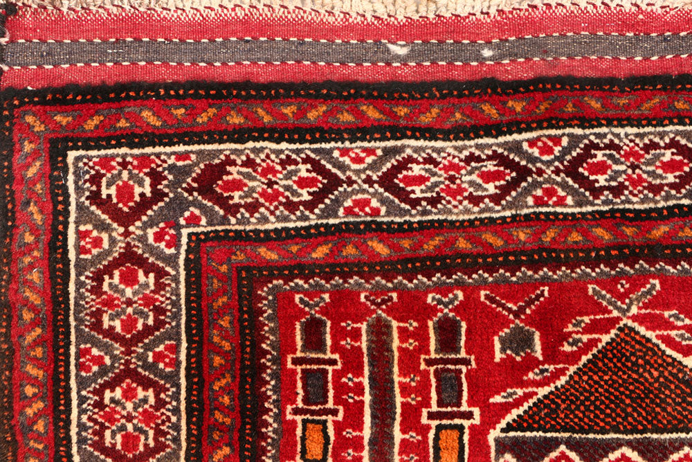 Firebrick Prayer 2' 11 x 4' 7 - No. 54556 - ALRUG Rug Store