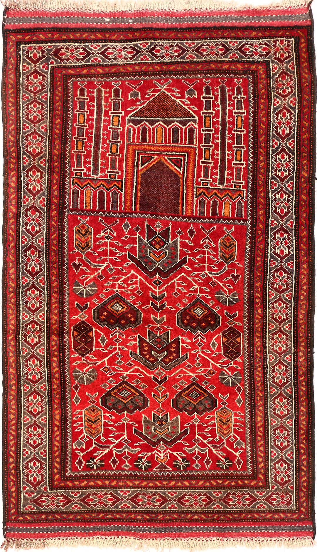 Firebrick Prayer 2' 11 x 4' 7 - No. 54556 - ALRUG Rug Store