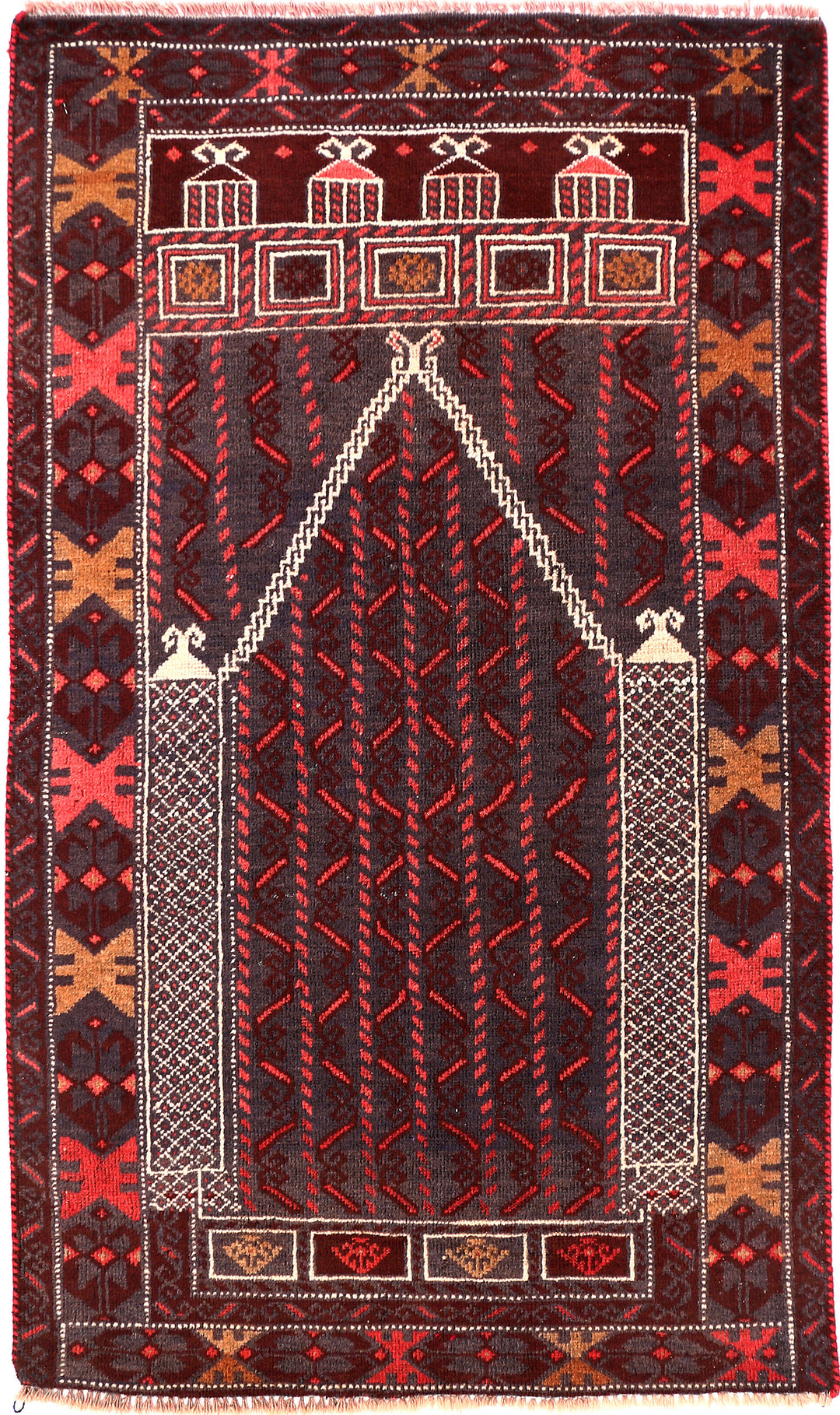 Multi Colored Prayer 2' 9 x 4' 7 - No. 54560 - ALRUG Rug Store