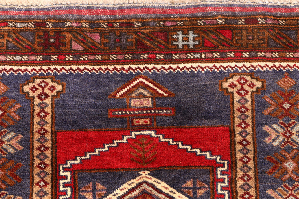 Multi Colored Prayer 2' 11 x 3' 10 - No. 54561 - ALRUG Rug Store