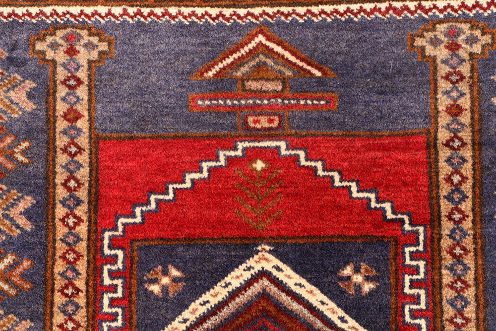 Multi Colored Prayer 2' 11 x 3' 10 - No. 54561 - ALRUG Rug Store