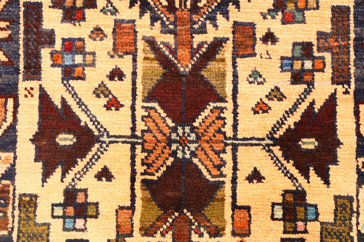 Cornsilk Baluchi 2' 7 x 4' 3 - No. 54563 - ALRUG Rug Store