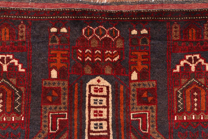 Baluchi 2' 8 x 4' 3 - No. 54568 - ALRUG Rug Store