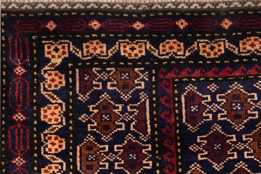 Midnight Blue Prayer 3' x 4' 8 - No. 54571 - ALRUG Rug Store