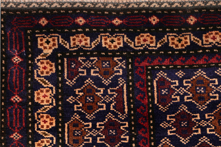 Midnight Blue Prayer 3' x 4' 8 - No. 54571 - ALRUG Rug Store