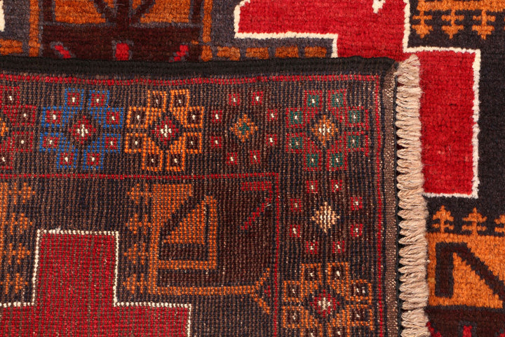 Firebrick Baluchi 2' 11 x 4' 2 - No. 54574 - ALRUG Rug Store