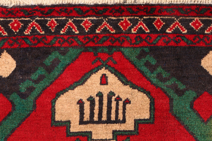 Firebrick Baluchi 2' 8 x 4' 7 - No. 54582 - ALRUG Rug Store