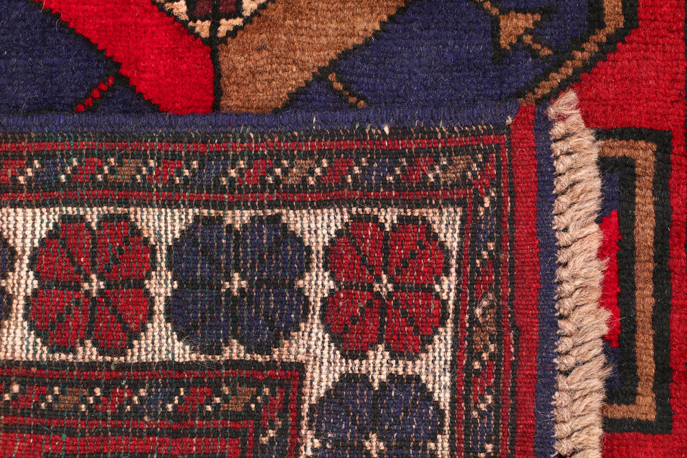 Dark Slateblue Baluchi 2' 9 x 4' 4 - No. 54585 - ALRUG Rug Store