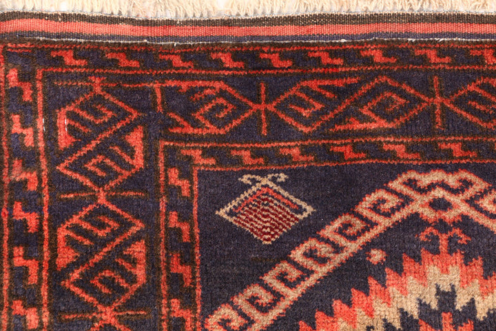 Multi Colored Baluchi 2' 6 x 4' 2 - No. 54590 - ALRUG Rug Store