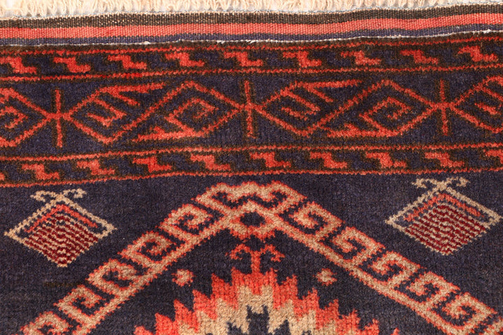 Multi Colored Baluchi 2' 6 x 4' 2 - No. 54590 - ALRUG Rug Store