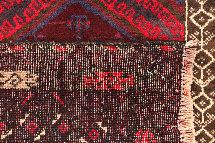 Multi Colored Baluchi 2' 10 x 4' 3 - No. 54594 - ALRUG Rug Store