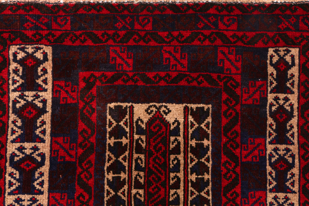 Multi Colored Prayer 2' 6 x 4' 3 - No. 54597 - ALRUG Rug Store