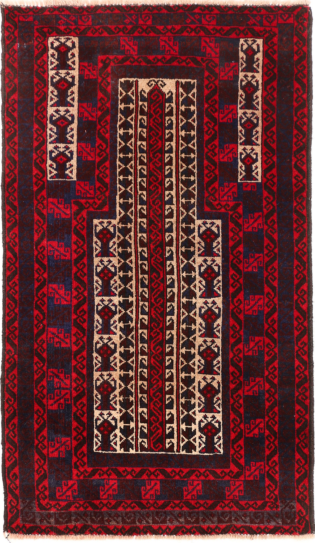 Multi Colored Prayer 2' 6 x 4' 3 - No. 54597 - ALRUG Rug Store