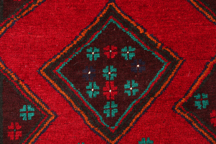 Firebrick Baluchi 2' 7 x 3' 10 - No. 54600 - ALRUG Rug Store