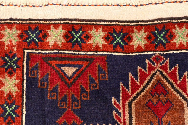 Multi Colored Prayer 2' 11 x 4' 4 - No. 54604 - ALRUG Rug Store