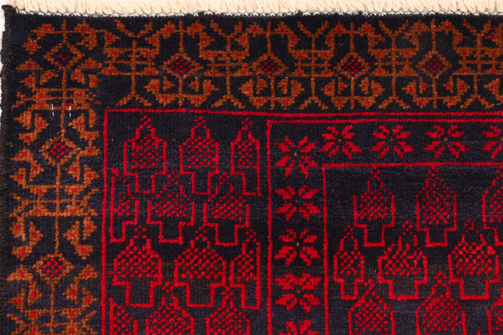 Midnight Blue Prayer 2' 9 x 4' 5 - No. 54607 - ALRUG Rug Store