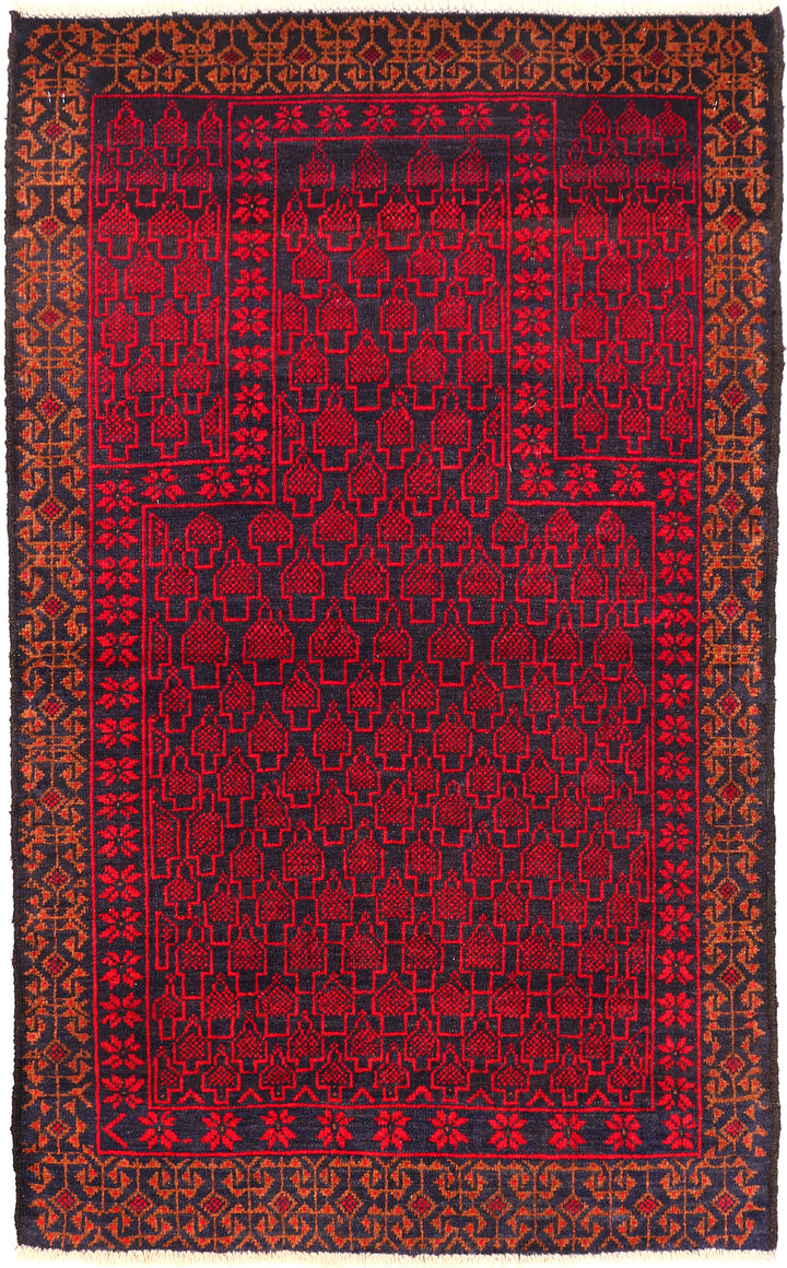 Midnight Blue Prayer 2' 9 x 4' 5 - No. 54607 - ALRUG Rug Store