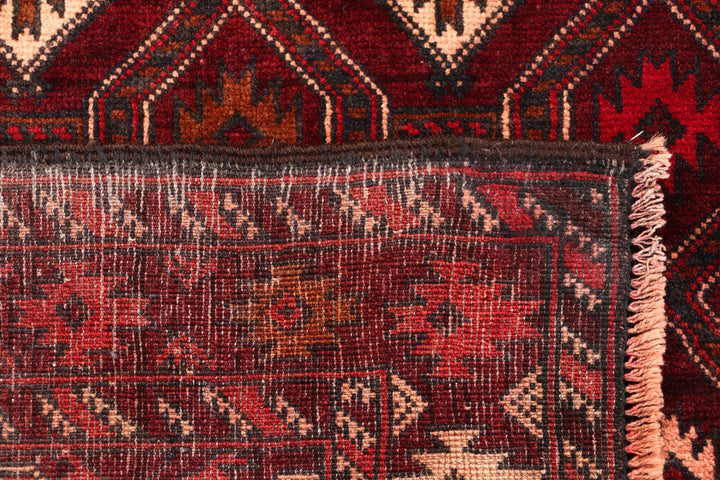 Dark Red Baluchi 2' 11 x 4' 2 - No. 54609 - ALRUG Rug Store