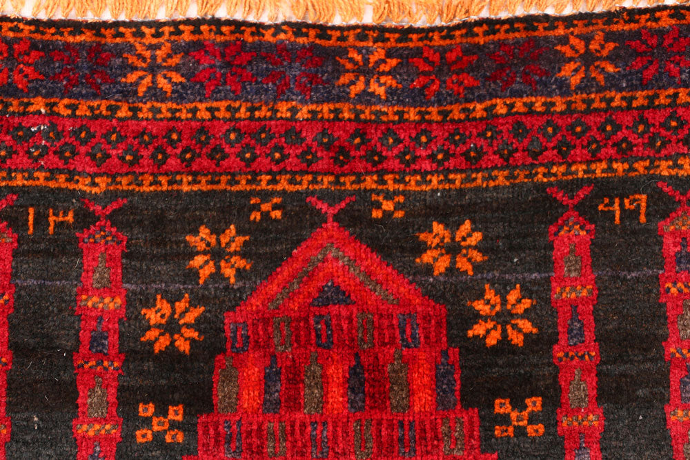 Multi Colored Prayer 2' 7 x 4' 4 - No. 54610 - ALRUG Rug Store