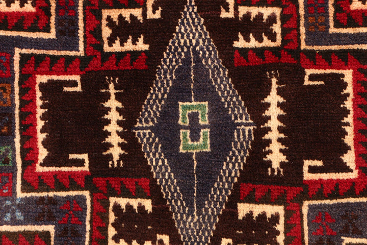 Multi Colored Baluchi 2' 6 x 3' 11 - No. 54613 - ALRUG Rug Store