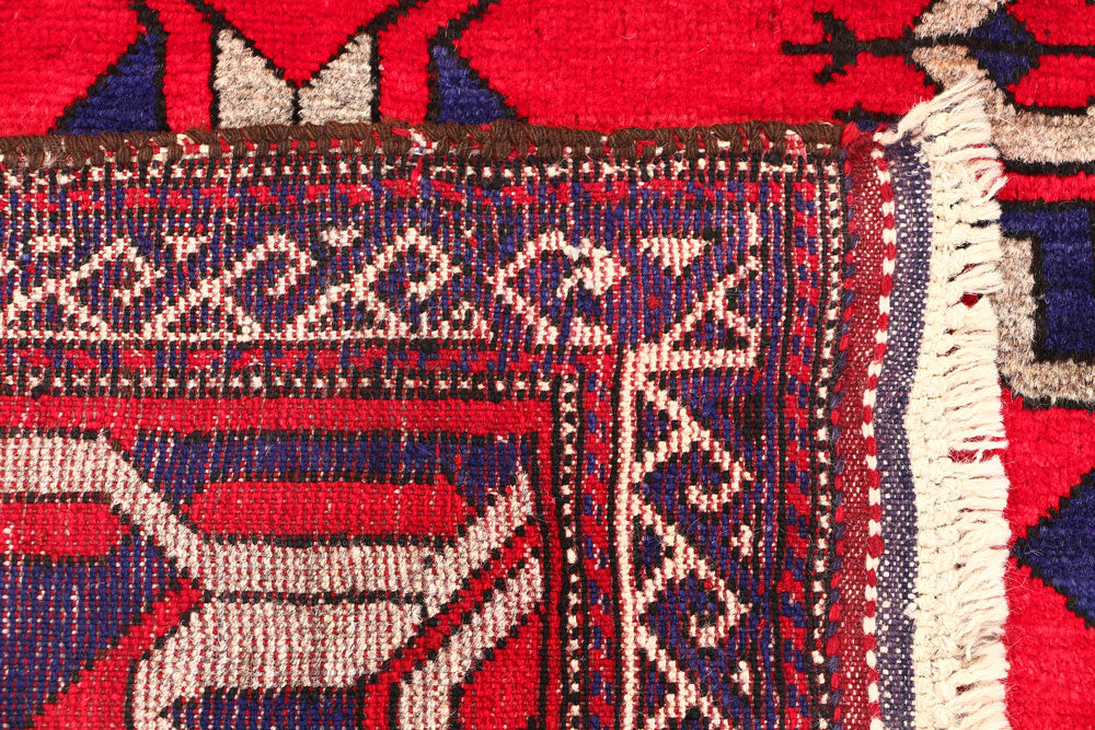 Red Baluchi 2' 10 x 4' 4 - No. 54615 - ALRUG Rug Store