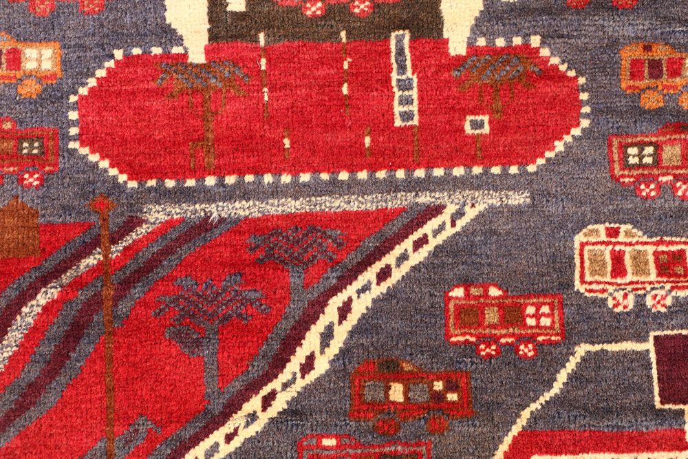 Baluchi 2' 10 x 4' 4 - No. 54618 - ALRUG Rug Store