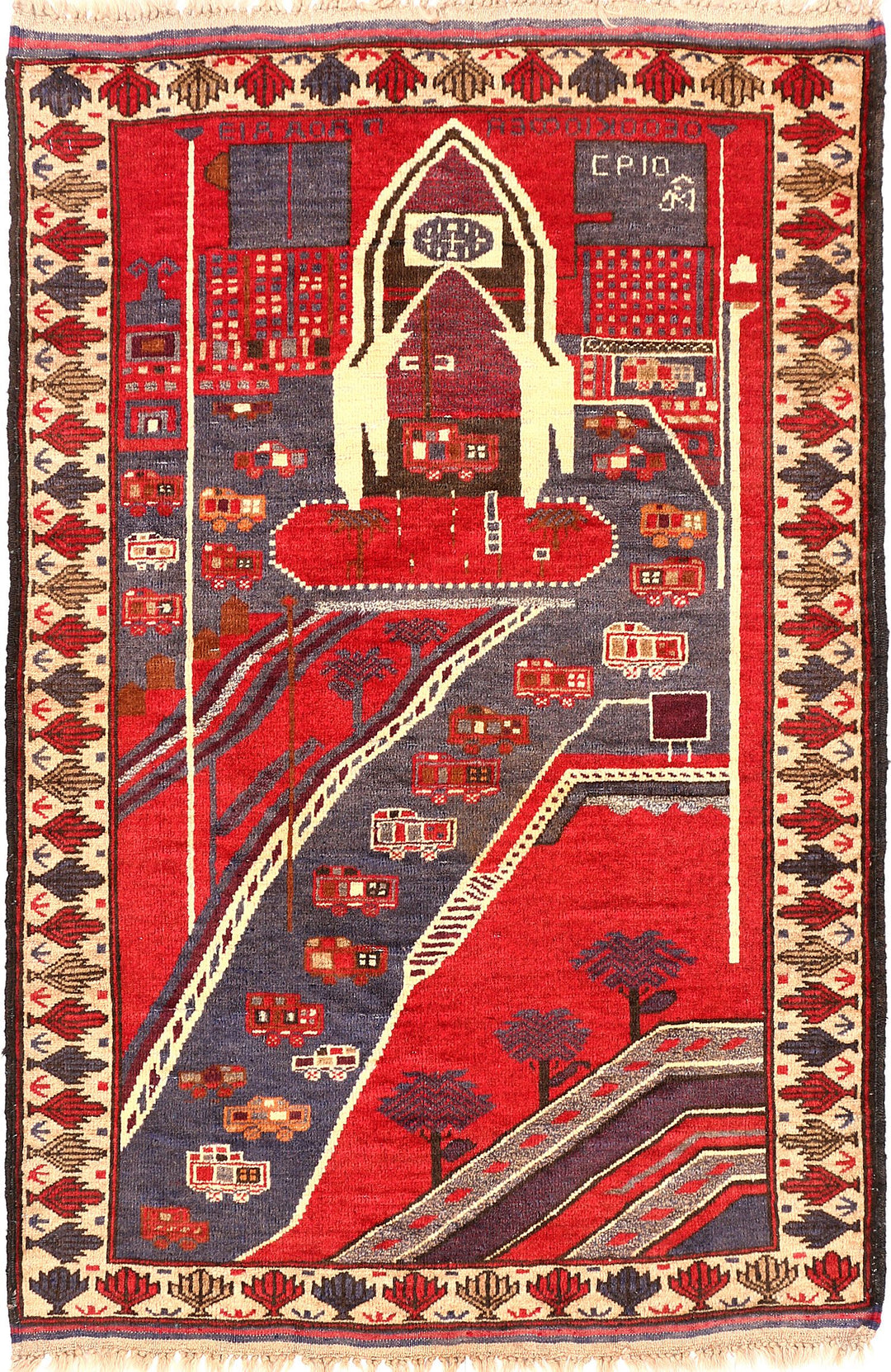 Baluchi 2' 10 x 4' 4 - No. 54618 - ALRUG Rug Store