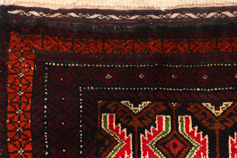 Multi Colored Baluchi 2' 6 x 3' 5 - No. 54619 - ALRUG Rug Store