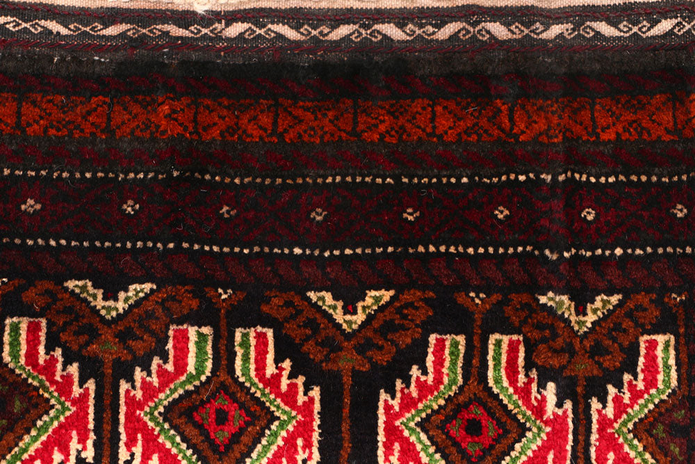 Multi Colored Baluchi 2' 6 x 3' 5 - No. 54619 - ALRUG Rug Store