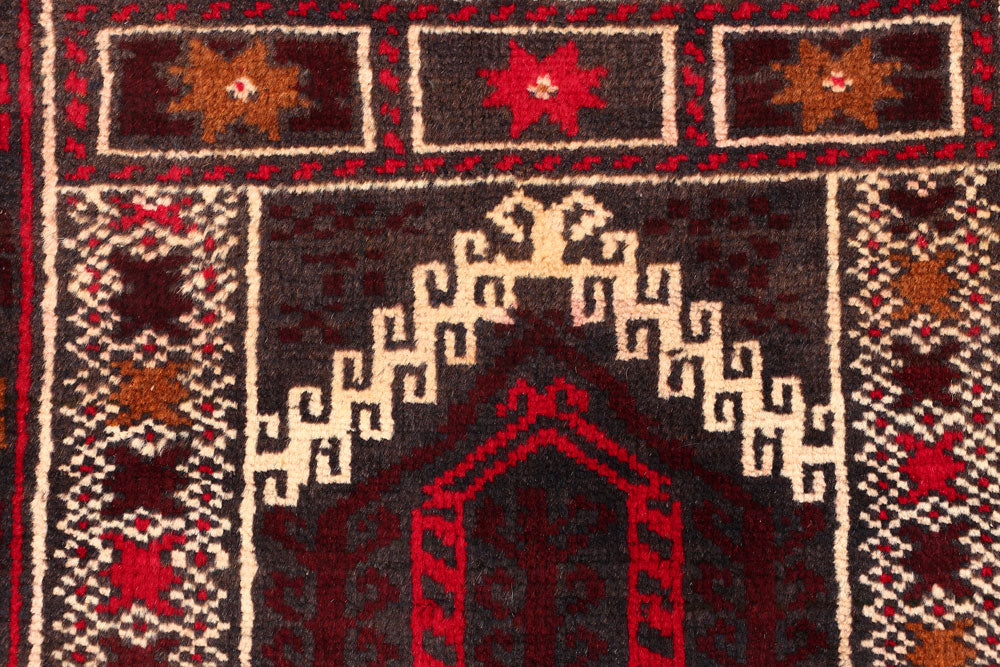 Multi Colored Prayer 2' 6 x 4' 4 - No. 54620 - ALRUG Rug Store