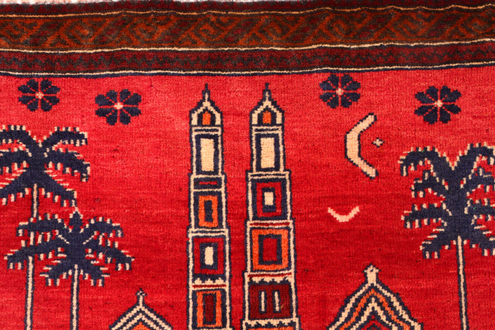 Tomato Prayer 2' 10 x 4' 6 - No. 54621 - ALRUG Rug Store