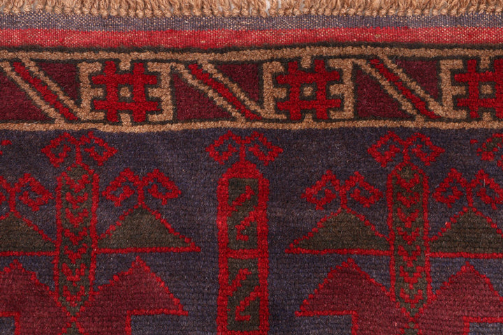 Midnight Blue Baluchi 2' 11 x 4' 11 - No. 54628 - ALRUG Rug Store