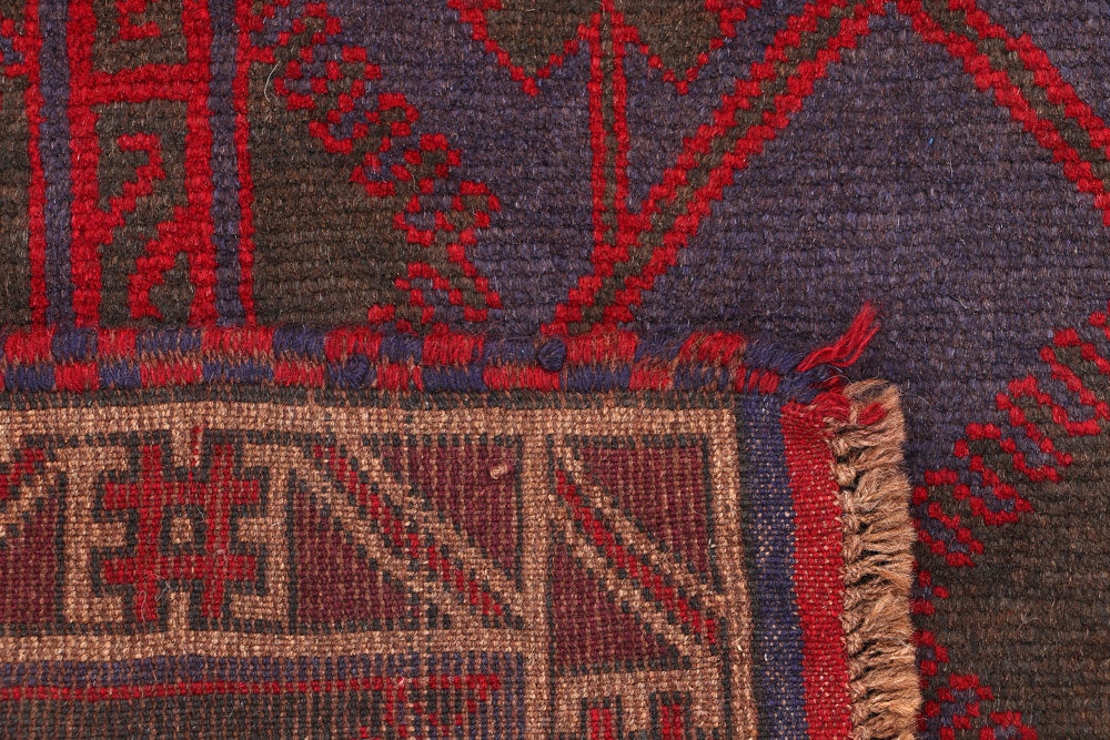 Midnight Blue Baluchi 2' 11 x 4' 11 - No. 54628 - ALRUG Rug Store