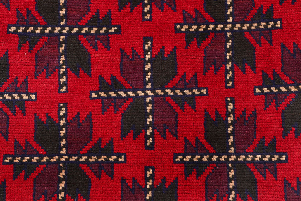 Firebrick Baluchi 2' 9 x 4' 4 - No. 54635 - ALRUG Rug Store