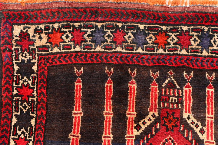 Multi Colored Prayer 2' 9 x 4' 7 - No. 54637 - ALRUG Rug Store