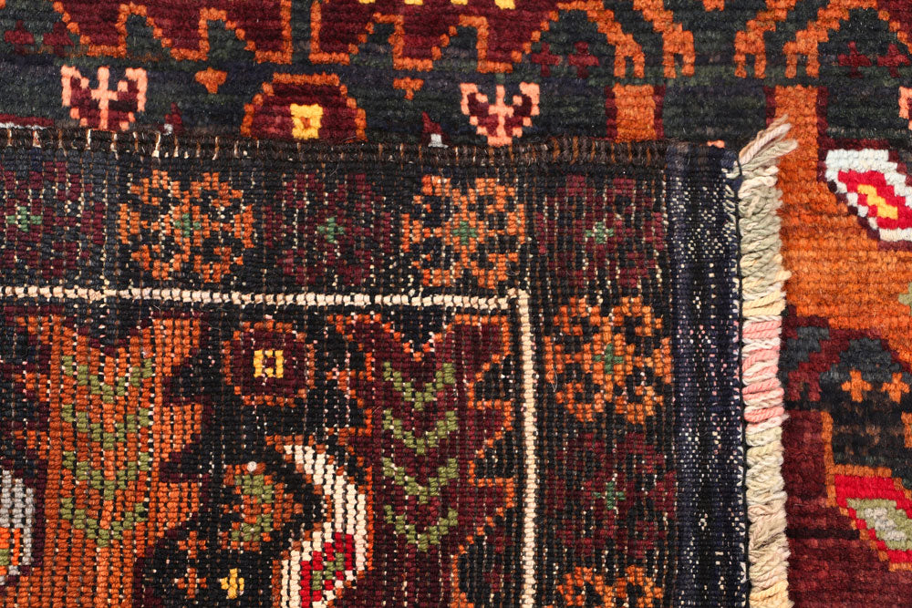 Multi Colored Baluchi 3' x 4' 5 - No. 54638 - ALRUG Rug Store