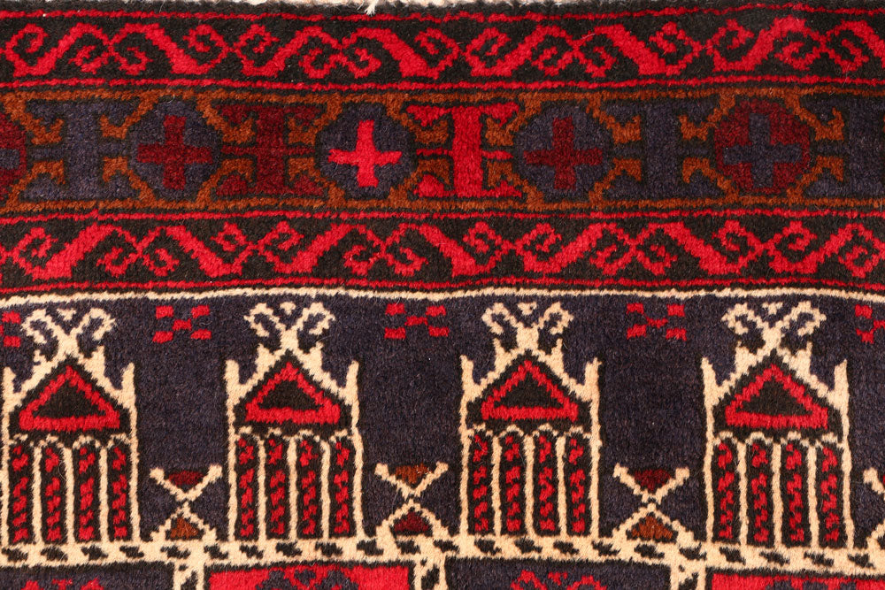 Multi Colored Prayer 2' 10 x 4' 7 - No. 54644 - ALRUG Rug Store