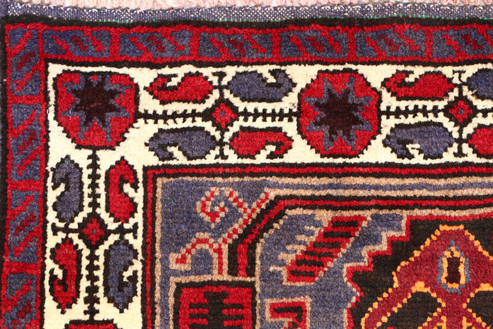 Multi Colored Baluchi 2' 9 x 4' 8 - No. 54645 - ALRUG Rug Store