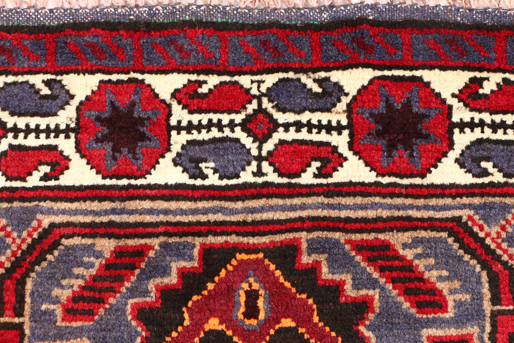 Multi Colored Baluchi 2' 9 x 4' 8 - No. 54645 - ALRUG Rug Store