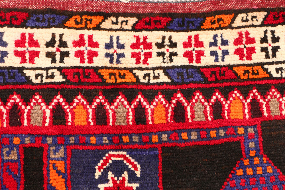 Multi Colored Prayer 2' 9 x 4' 5 - No. 54648 - ALRUG Rug Store