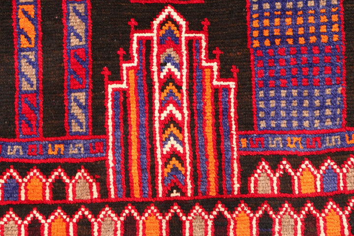 Multi Colored Prayer 2' 9 x 4' 5 - No. 54648 - ALRUG Rug Store
