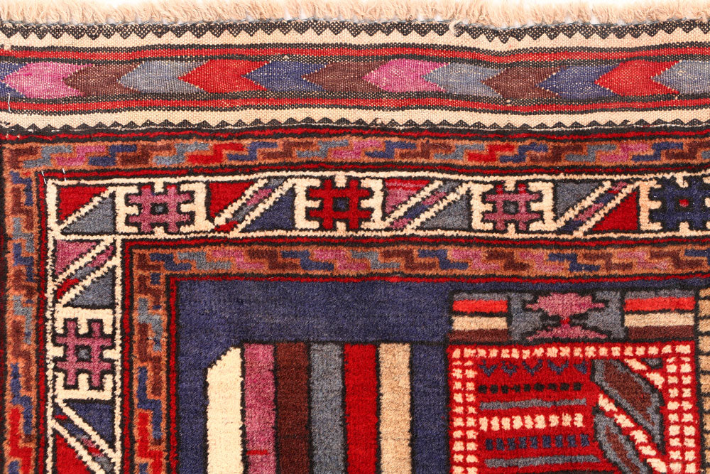 Multi Colored Prayer 2' 9 x 4' 1 - No. 54649 - ALRUG Rug Store