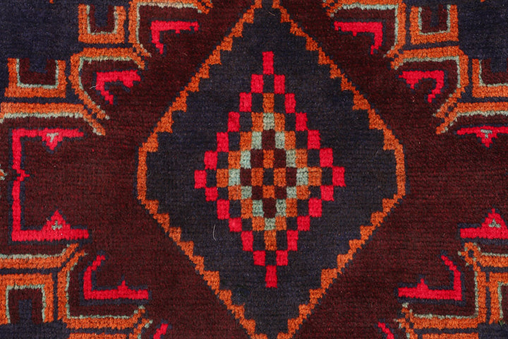 Midnight Blue Baluchi 2' 8 x 4' 1 - No. 54650 - ALRUG Rug Store