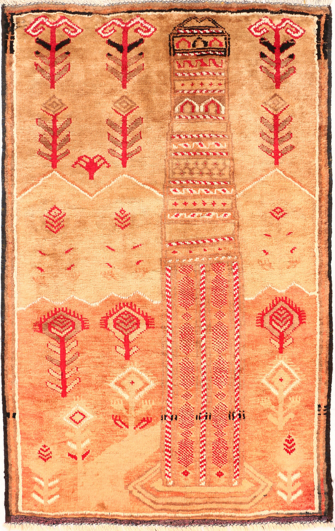 Burlywood Baluchi 2' 10 x 4' 5 - No. 54651 - ALRUG Rug Store
