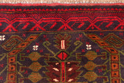Multi Colored Baluchi 3' 1 x 4' 9 - No. 54657 - ALRUG Rug Store