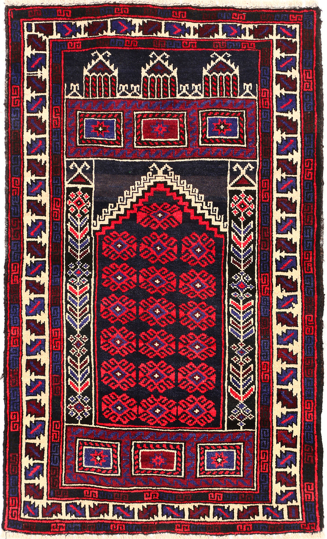 Multi Colored Prayer 2' 9 x 4' 7 - No. 54660 - ALRUG Rug Store